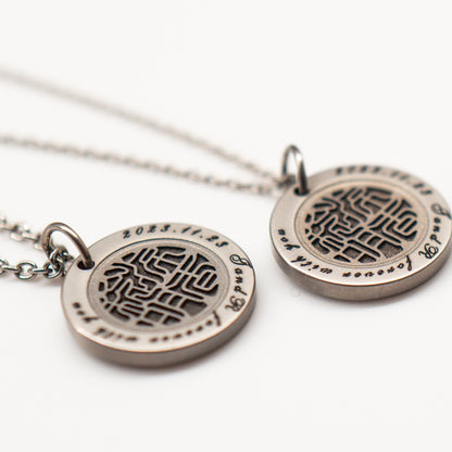 しるし結びペンダント（ペア）-forever