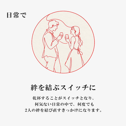 しるし結びペアグラス-shine