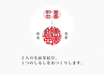 しるし結びペアグラス-ever