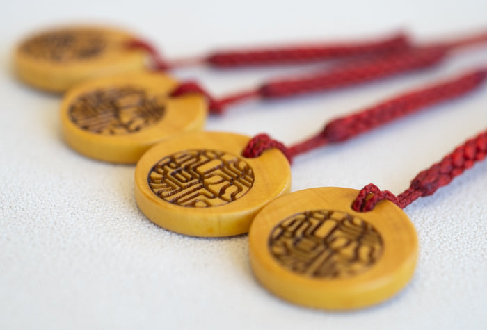 しるし結び-4人家族ストラップ