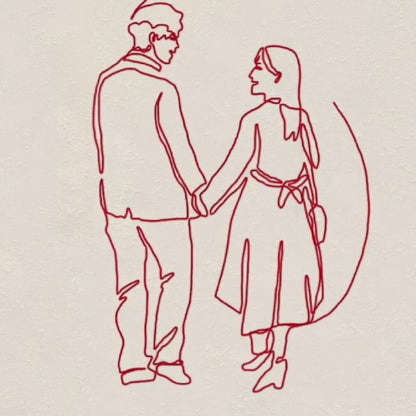 しるし結びペンダント（ペア）-forever